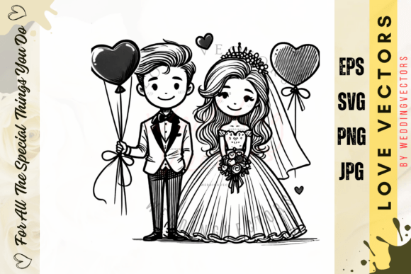 C3116: The Minimalist Vector Set for Romantic Branding