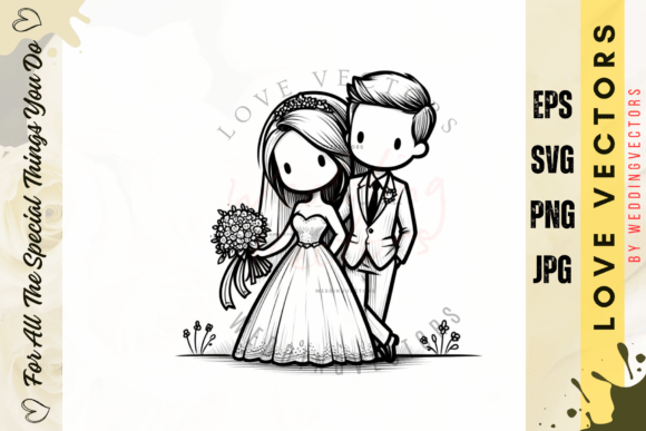 Capturing Timeless Romance with C2655 Love Vectors
