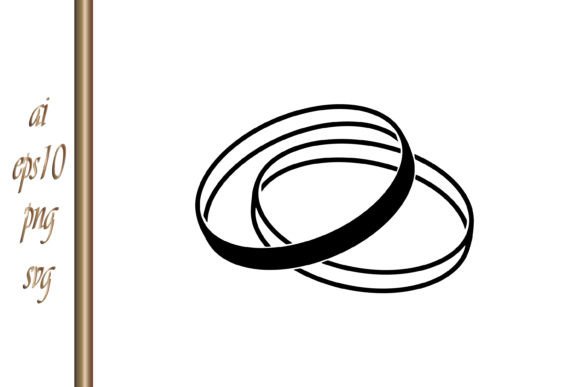 Doodle Wedding Ring Icon Sketch Vector: A Hand-Drawn Touch for Modern Designs