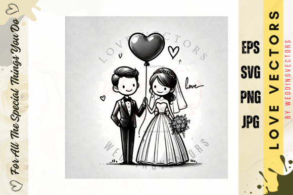 Dreamy Watercolor Vectors: A Romance in Design
