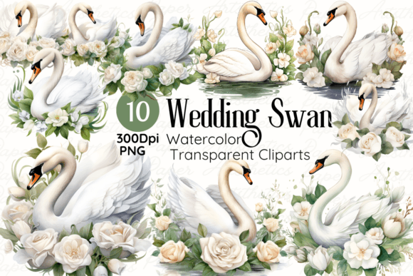 Elegant Swan Clipart: A Designer's Secret for Refined Branding