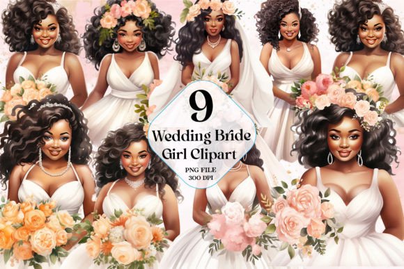 Unveiling the Charm of Wedding Bride Sublimation Clipart