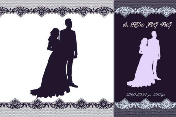 Wedding Couple Silhouette SVG: Crafting Your Perfect Design